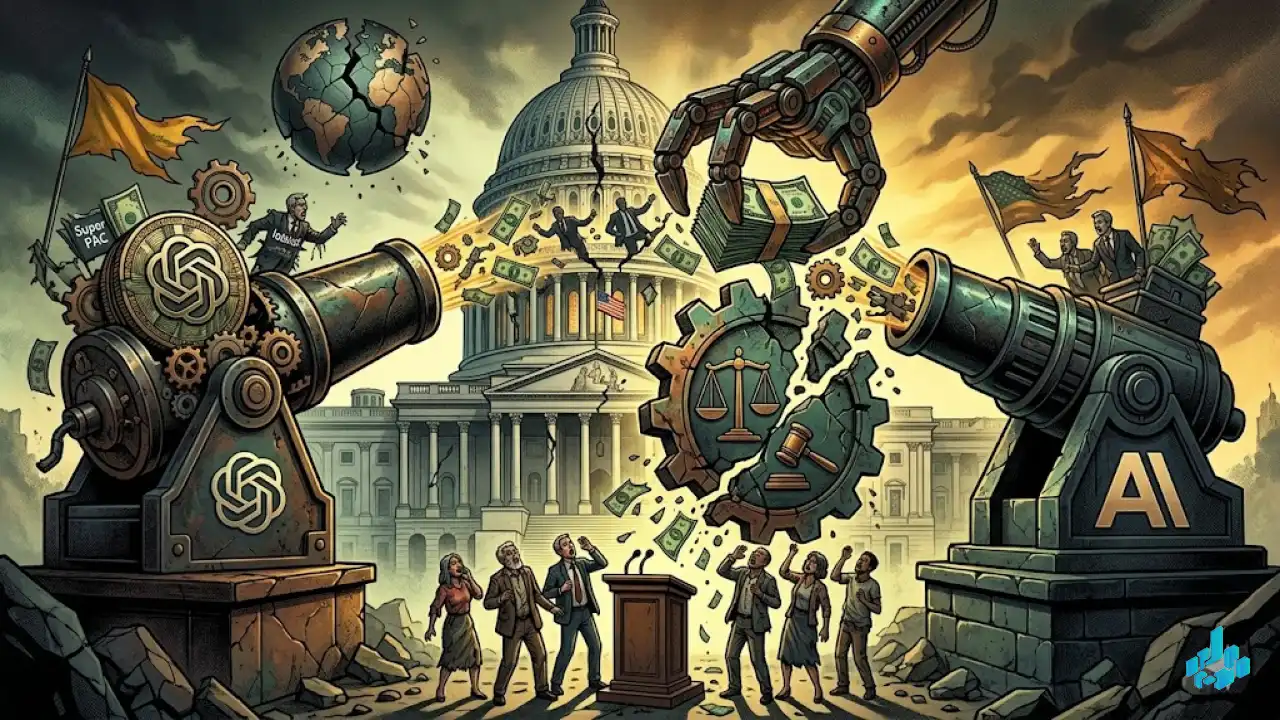 Buying Democracy: AI Corporations Sponsor Congressional Elections via Super PACs