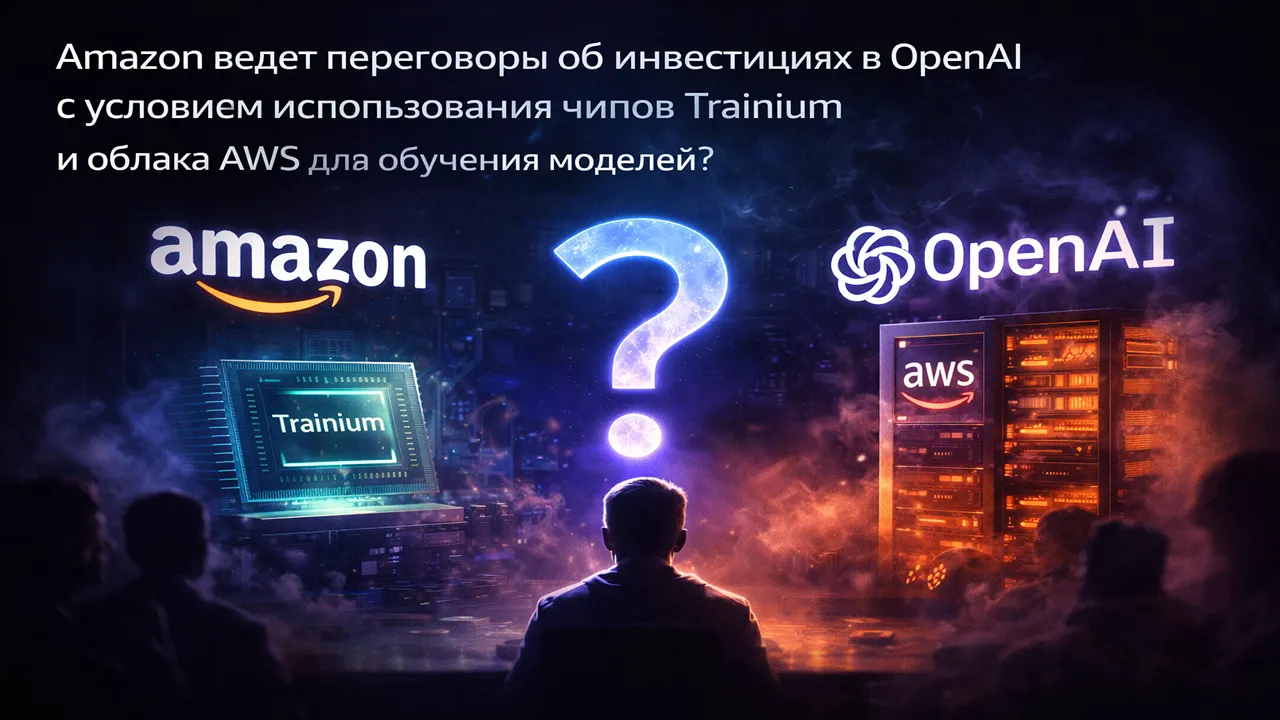 Amazon ведет переговоры об инвестировании более $10 млрд в OpenAI