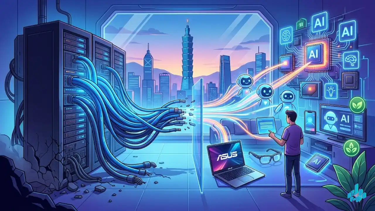 Computing Decentralization: ASUS Moves AI from the Cloud to Consumer Hardware