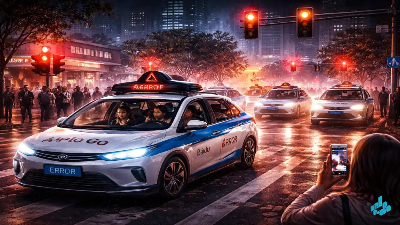 Collapse in the Real World: Baidu Robotaxi Outage Paralyzes Wuhan Traffic