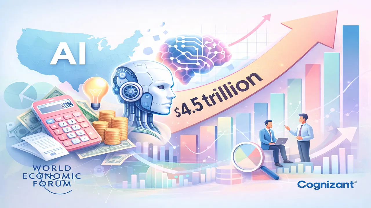 Cognizant: ИИ добавит $4.5 трлн к экономике США