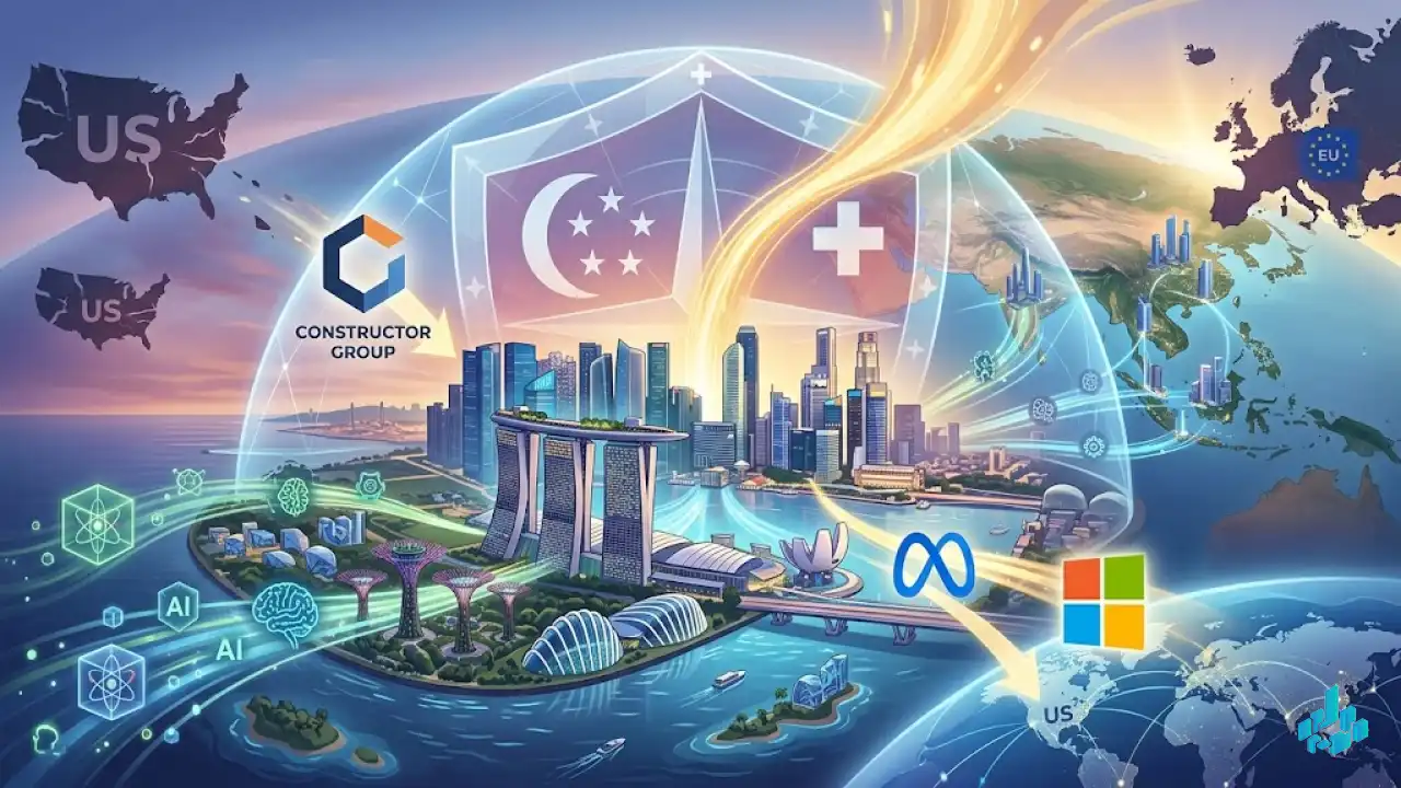 Digital Switzerland: Singapore Secures Constructor Group Headquarters