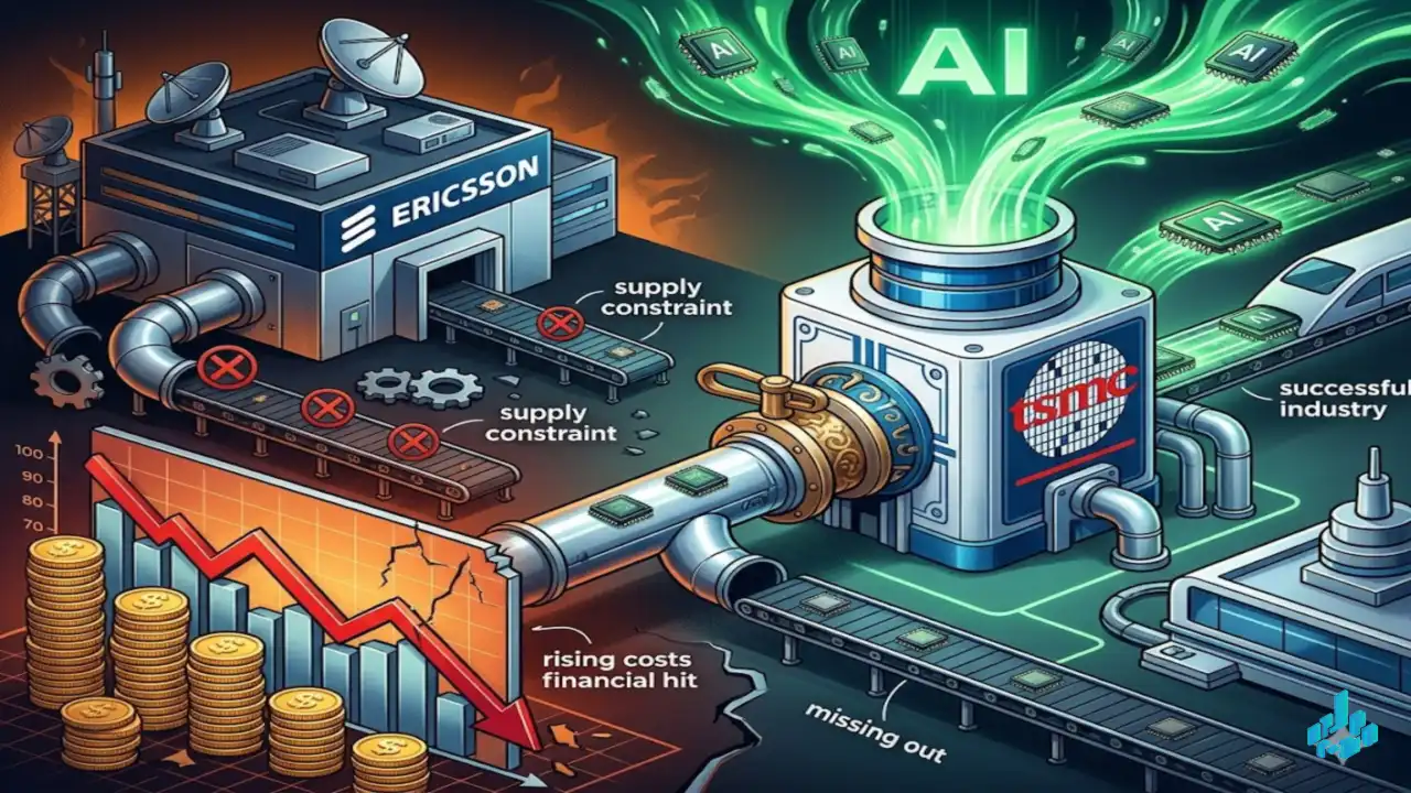 Cannibalization Effect: AI Boom Hits Ericsson's Telecom Profits