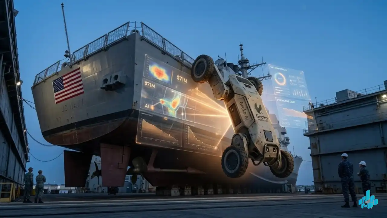 Rust and Neural Networks: Gecko Robots Win $71M US Navy Contract