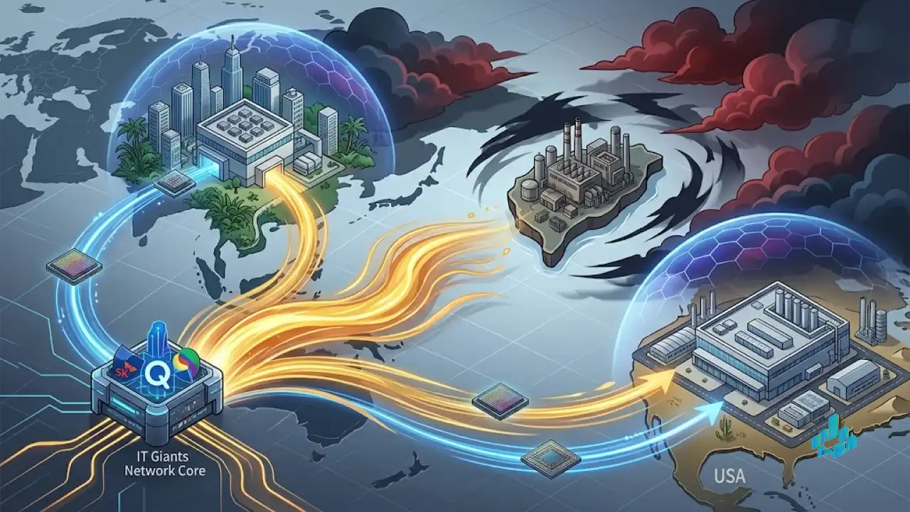 Logistics Reshuffle: SK hynix Builds Plant in US While Qualcomm Moves to Vietnam