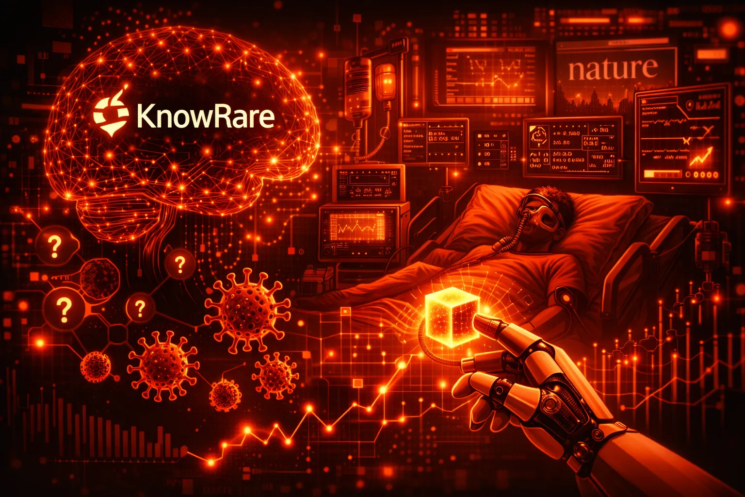 KnowRare: ИИ заполняет пробелы данных для редких диагнозов в реанимации