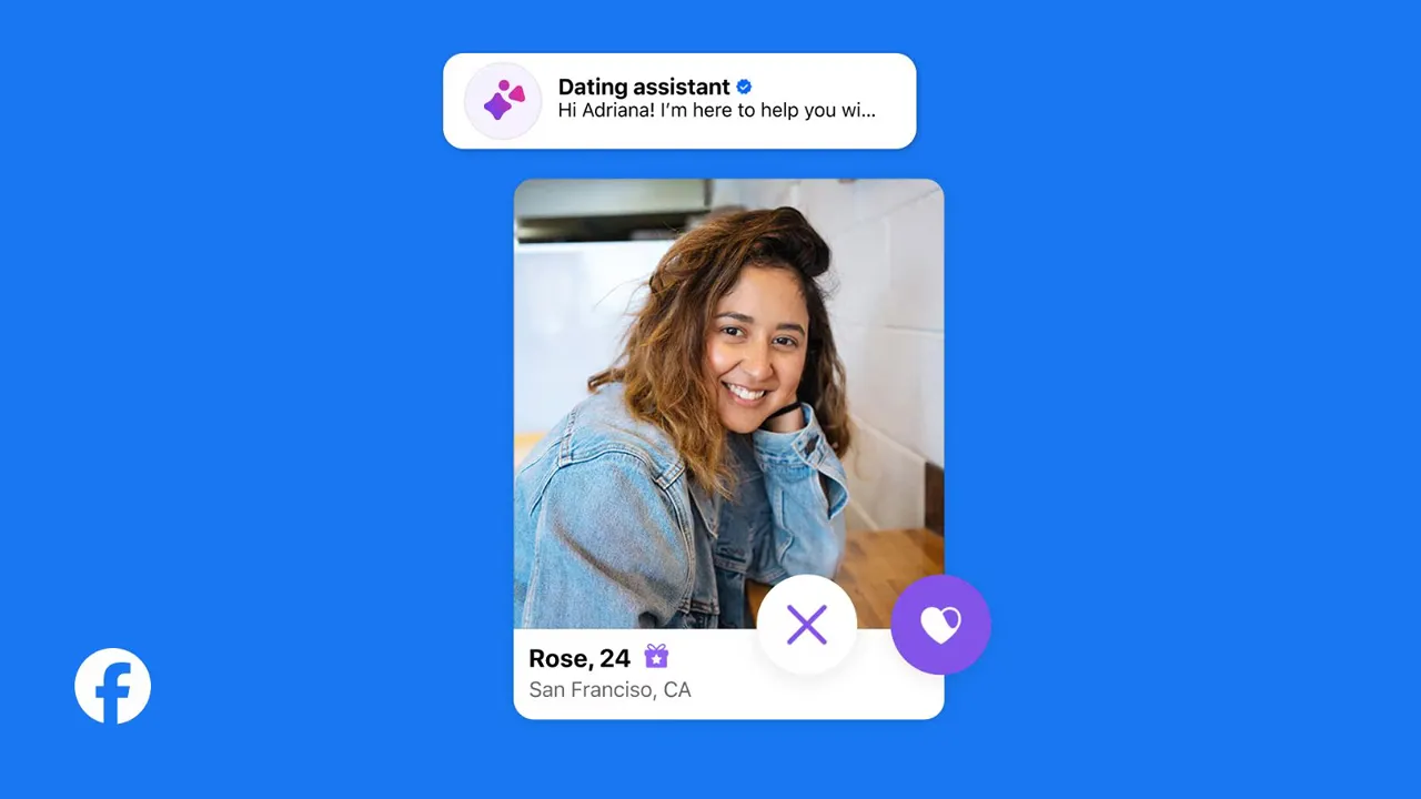 Meta Adds AI Assistant and "Meet Cute" Feature to Facebook Dating