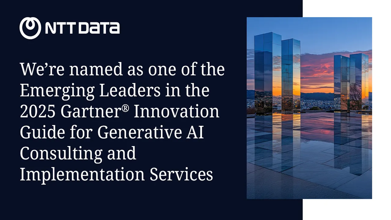 Gartner Recognizes NTT DATA as an "Emerging Leader" in Generative AI