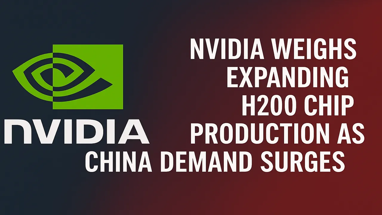 Reuters: Nvidia рассматривает увеличение выпуска H200 из-за спроса в Китае