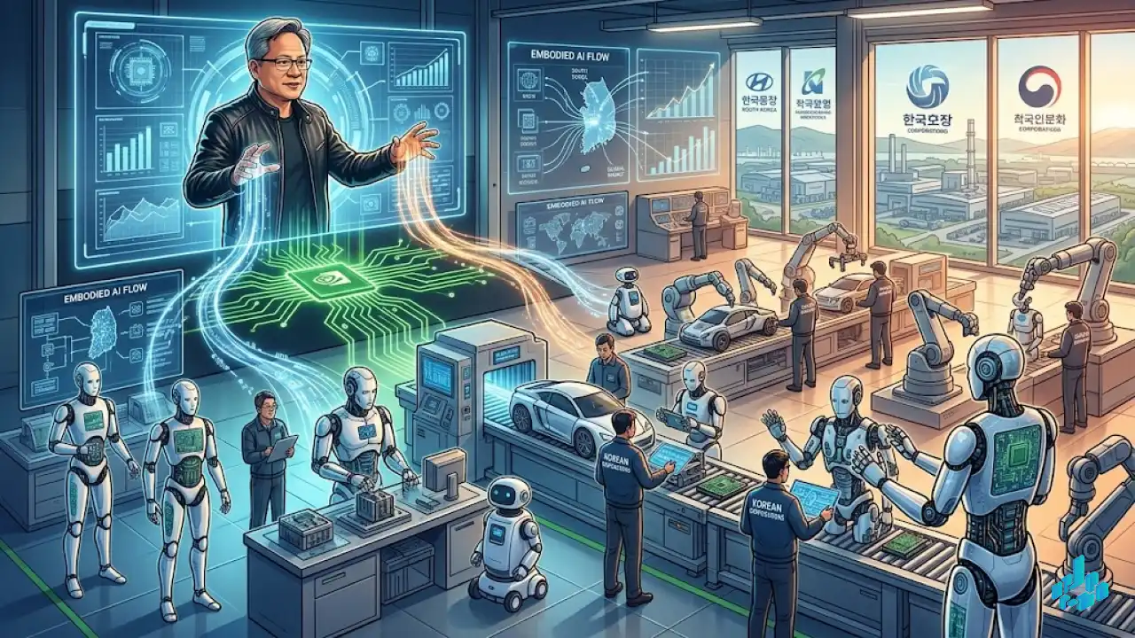 Machine Body: Jensen Huang Designates South Korea as Global Robotics Factory