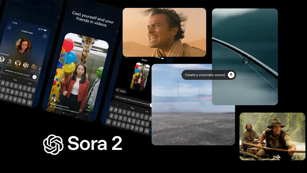 OpenAI Launches Sora 2 and App with Sound Generation and "Cameos"