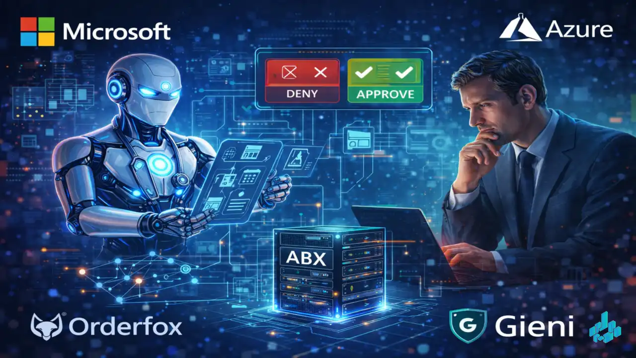 Autonomy with a Safety Catch: Orderfox and Microsoft Roll Out Gieni ABX Business Agent