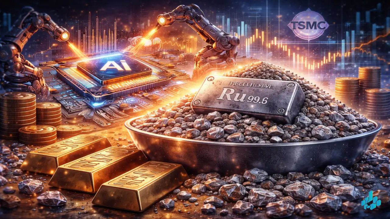 The Price of the AI Boom: Ruthenium Hits Historic Highs