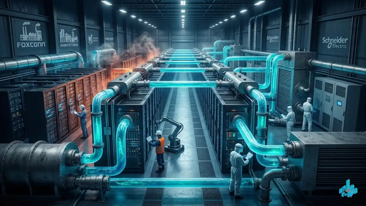 Limits of Physics: Foxconn and Schneider Electric Team Up to Cool AI Servers