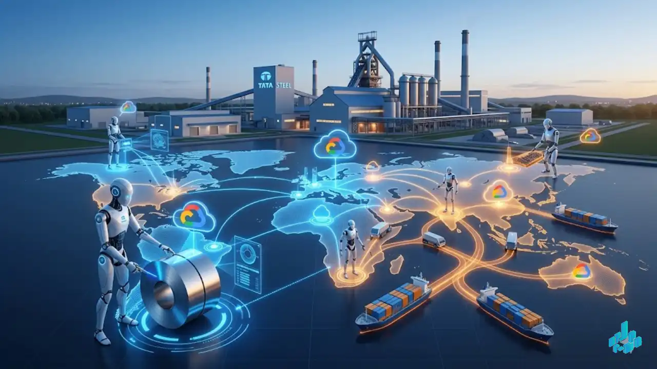 Algorithm Industrialization: Tata Steel Deploys 300+ AI Agents from Google Cloud