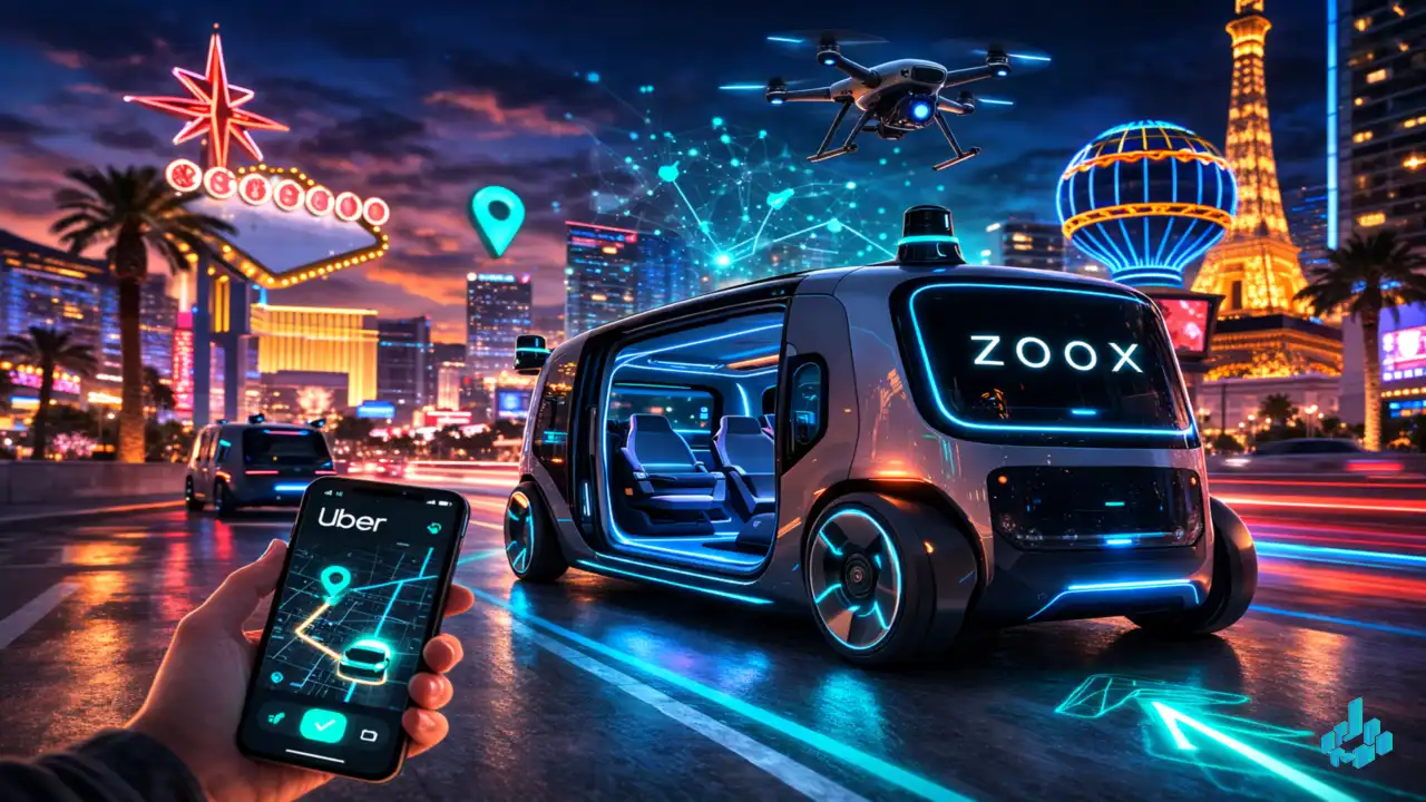 Drones to the Masses: Zoox Robotaxis Appear in the Uber App
