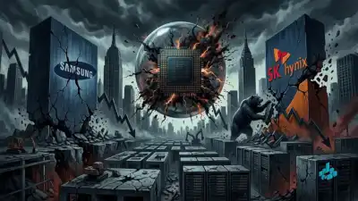 Hardware Crash: SK Hynix and Samsung Stocks Plummet Amid Fears of AI Infrastructure Overheating