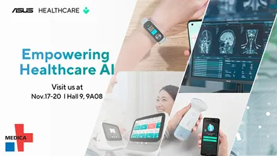 ASUS Healthcare представляет новые ИИ-решения для медицинской визуализации на MEDICA 2025
