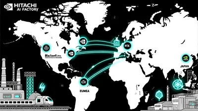 Hitachi анонсирует запуск "AI-фабрики" на технологиях NVIDIA