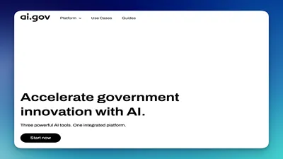 Правительство США запускает платформу AI.gov для координации ИИ-инициатив